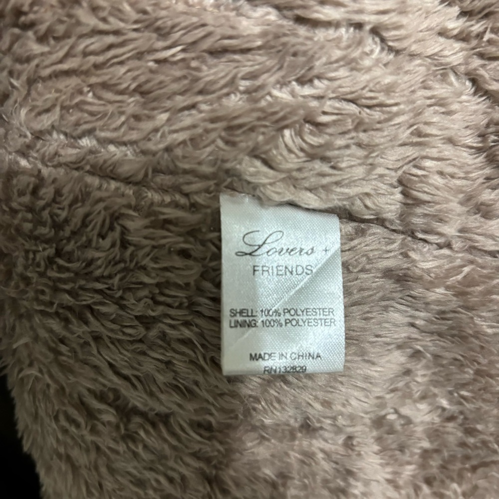 Lovers + Friends x REVOLVE Teddy Faux Fur Coat - Picture 9 of 9